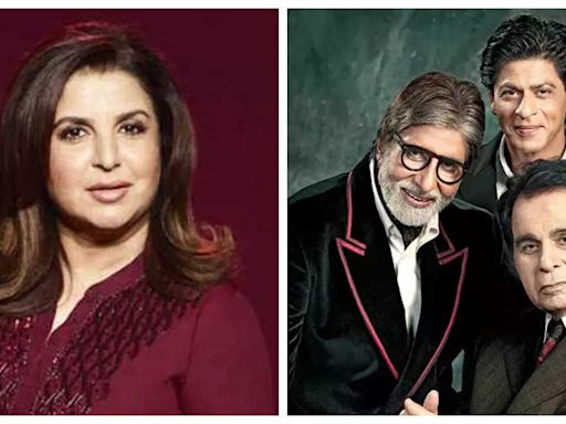 Farah Khan reveals why Amitabh Bachchan, Saira Banu and Dilip Kumar were not a part of Shah Rukh Khan's 'Om Shanti Om' song: 'Abhishek...