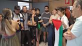 Un acercamiento de posturas entre los estudiantes y el rectorado podría poner fin a la acampada en defensa de Palestina en la Universidad Jaume I de Castellón