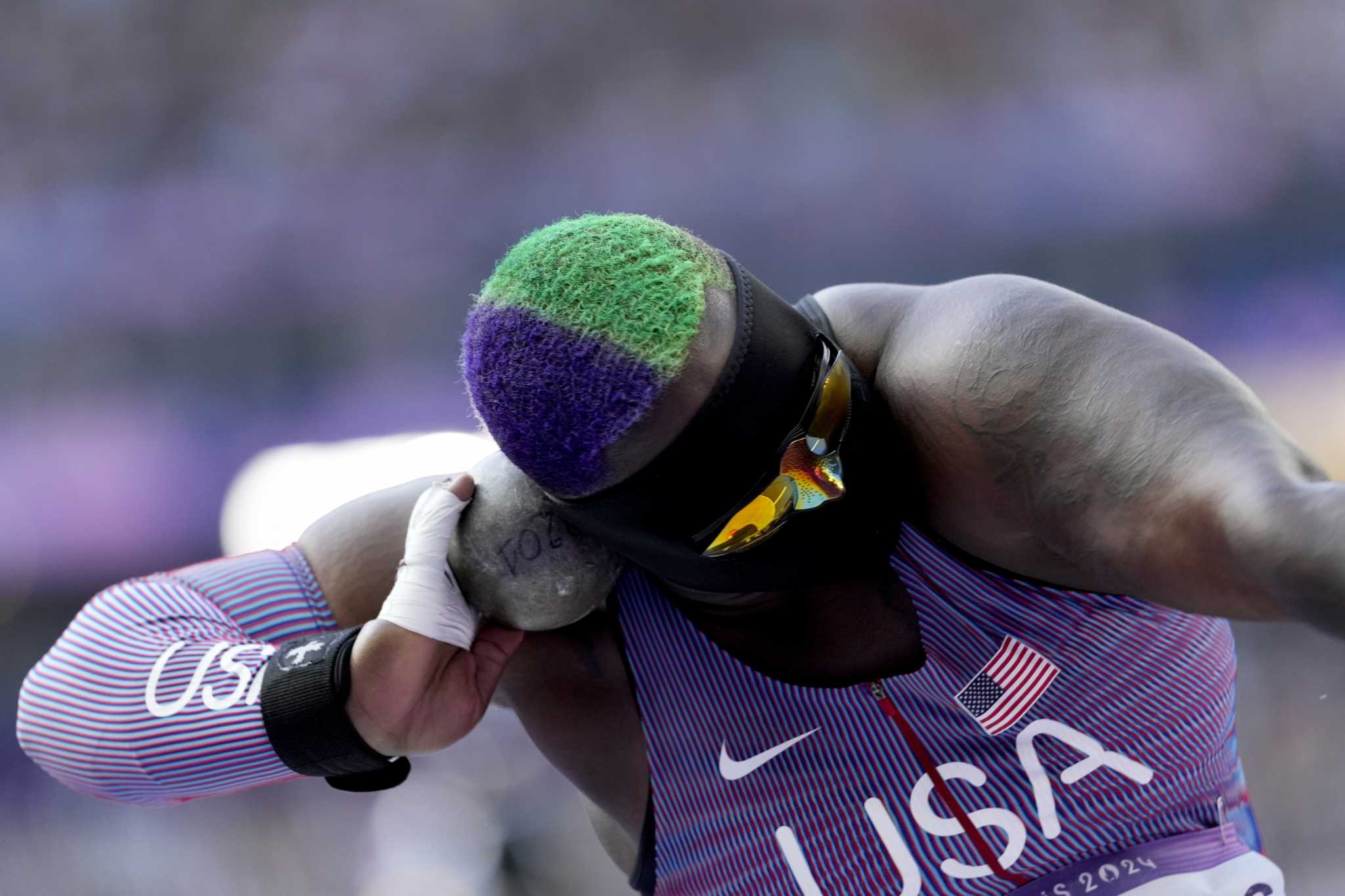 Raven Saunders, the mask-wearing shot putter, finishes 11th in Olympic final won