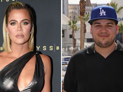 Khloe Kardashian ‘Thrilled’ With Brother Rob’s Healthy Lifestyle