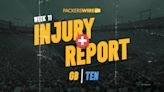 Packers final injury report of Week 11 vs. Titans