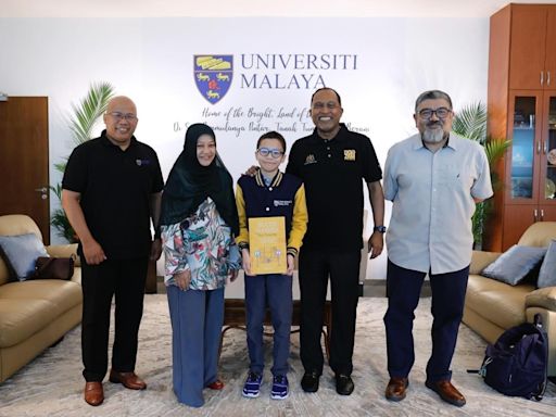 UM confirms 12-year-old prodigy Izz Imil Shahrom’s historic enrolment, asks for space and privacy from public