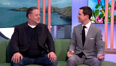 The One Show viewers seriously distracted by Russell Crowe's appearance