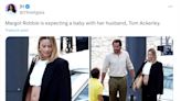 Una foto de Margot Robbie junto a su esposo Tom Ackerley generó rumores de embarazo