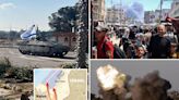 IDF soldiers plant Israeli flags in Rafah as ground assault intensifies