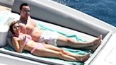 John Terry joins bikini-clad wife Toni aboard a rented yacht in Capri