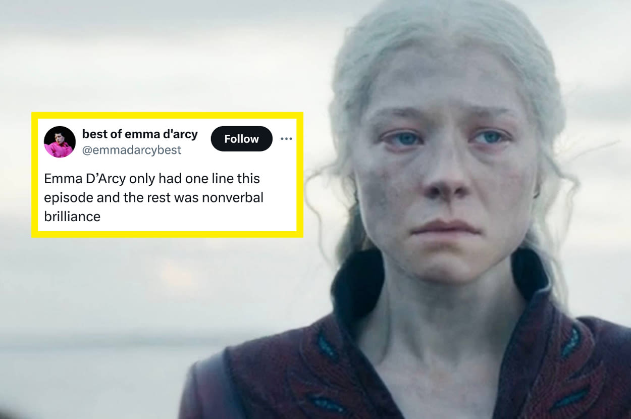 ...Talking About Emma D'Arcy In The "House Of The Dragon" Season 2 Premiere, And These 19 Reactions Prove Why