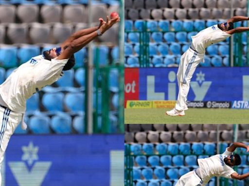 Mohammed Siraj Takes Brilliant One-Handed Catch To Dismiss Shakib Al Hasan In 2nd Test - WATCH - News18