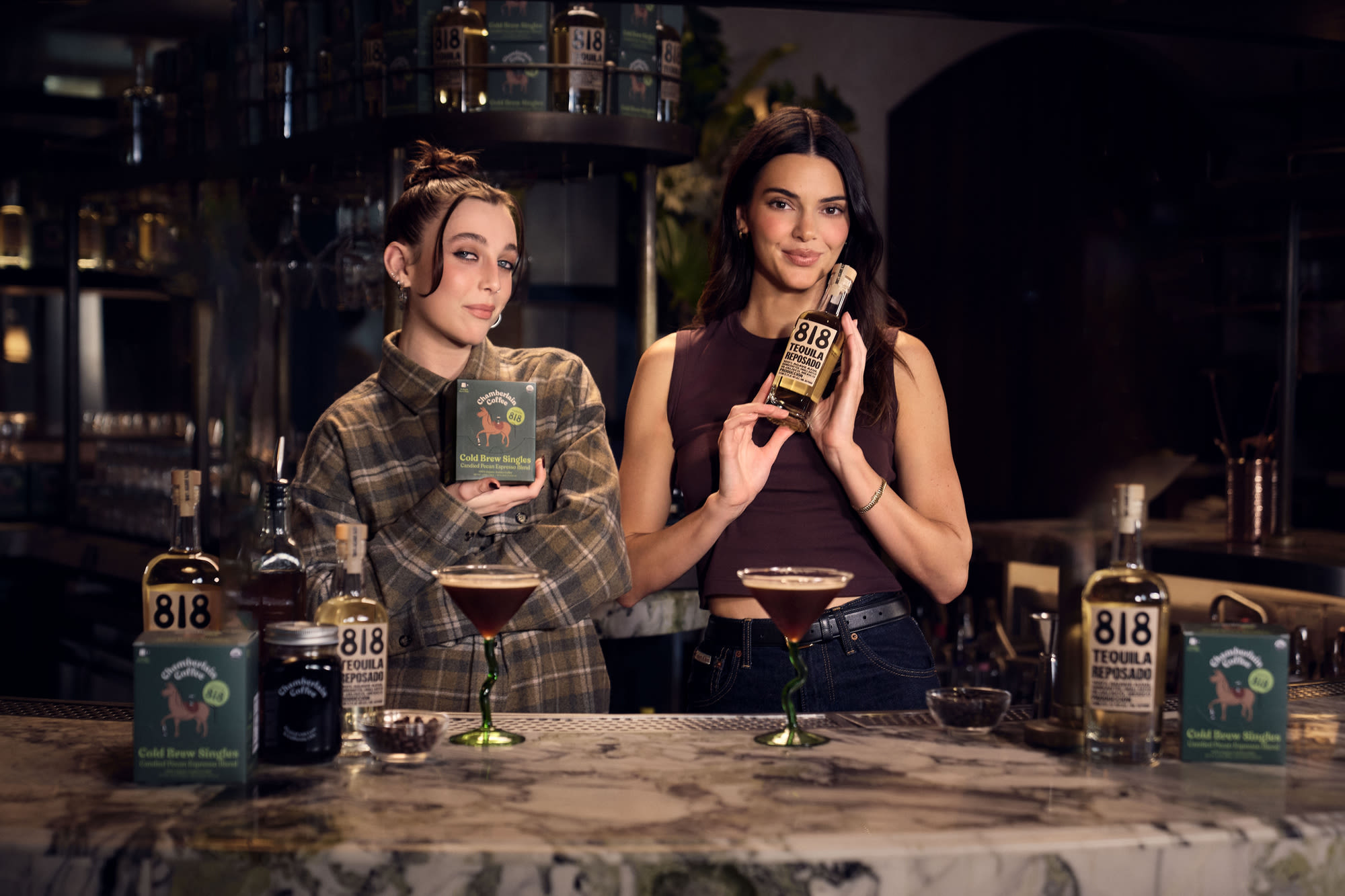 Kendall Jenner and Emma Chamberlain Team Up to Release a Limited-edition Espresso Martini Kit