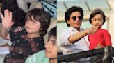 'Like father like son': Internet compares AbRam Khan to SRK following viral pap moment