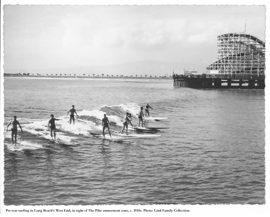 Long Beach’s rich surfing past earns state “point of historical interest” designation