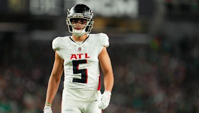 NFL fines Falcons WR Drake London $14K for machine gun celebration he already regretted