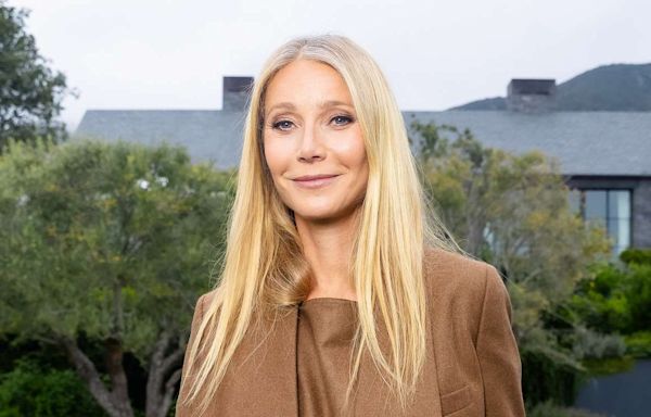 Gwyneth Paltrow and Apple Martin Matched in Super-Luxe Suiting