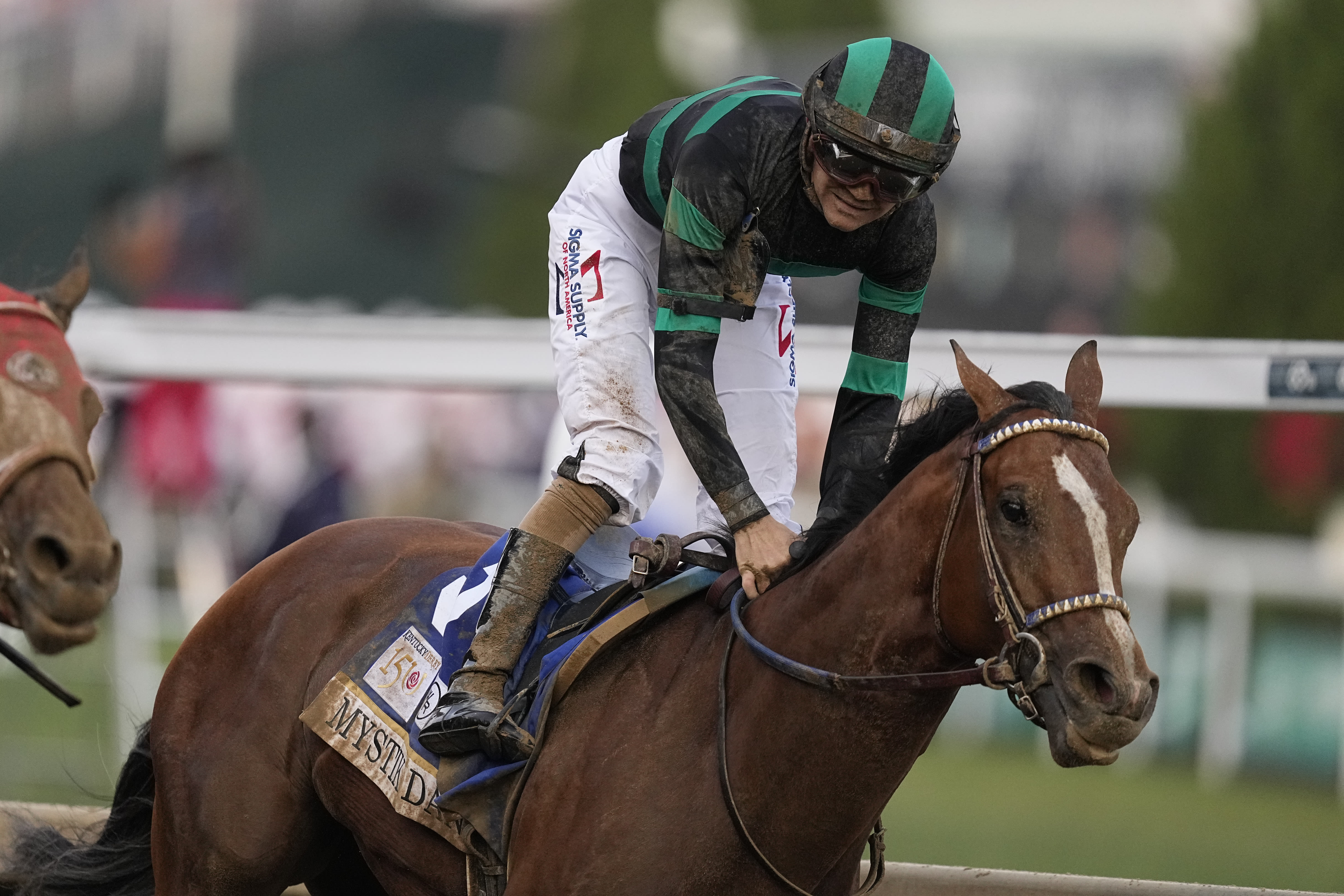 Derby winner Mystik Dan draws No. 5 post for Preakness. Bob Baffert's Muth opens as the favorite