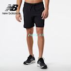 【NIKE 專場】【New Balance】 NB 7吋運動短褲_男性_黑色_MS13056BGR