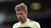 Kevin De Bruyne and Aymeric Laporte absent from Man City open training session