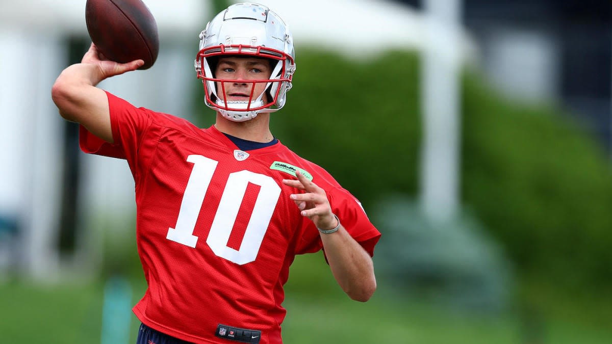 Patriots training camp 2024 Day 1 takeaways: Taking stock of Drake Maye, while Jalen Reagor flashes