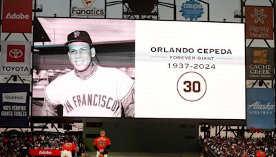 SF Giants announce plans for Orlando Cepeda celebration of life