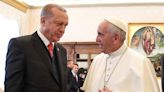 Turkey's Erdogan tells Pope: Silence of international community over Gaza 'embarrassing'