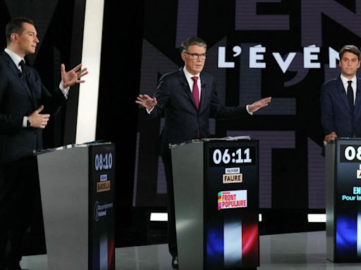 Législatives en France: un dernier débat mouvementé avant le premier tour des élections