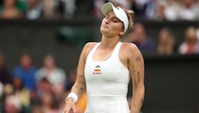 Defending women's champion Vondrousova ousted in 1st round at Wimbledon | CBC Sports