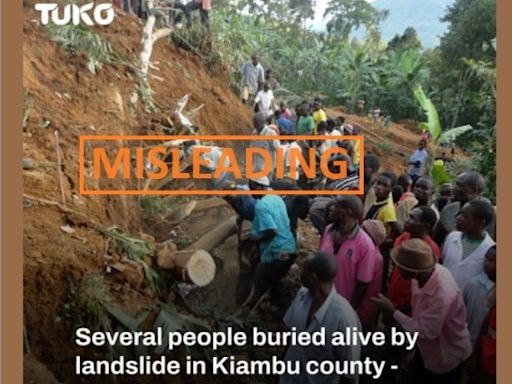 Decade-old image of Ugandan mudslide misleadingly shared as Kenyan landslide