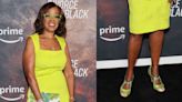Gayle King Coordinates in Green Pumps for Tyler Perry’s ‘Divorce in the Black’ New York City Premiere