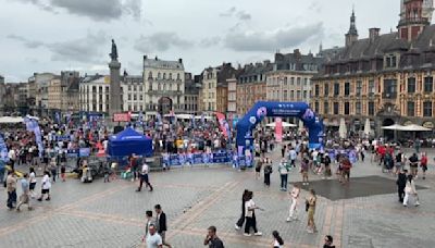 JO 2024: l'ambiance bat son plein au village olympique de Lille