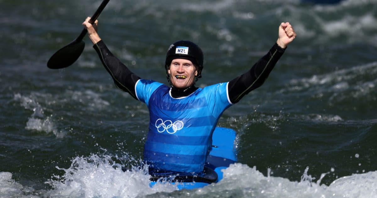 Paris 2024 canoe slalom: New Zealand's Finn Butcher clinches kayak cross gold ahead of world number one Joe Clarke