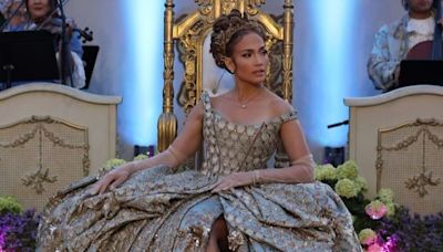 Crafted by 40 artisans, Jennifer Lopez’s Bridgerton-inspired dress took over 3,400 hours to make; features over half a million crystals