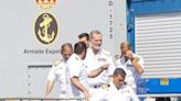 El Rey Felipe VI visita la Fuerza de Acción Marítima en Cartagena (Murcia)