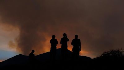 Skies above Southern California wildfire looked like 'a nuclear warhead had been set off'