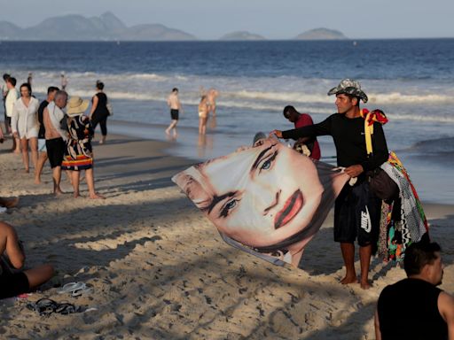 Madonna revoluciona Brasil con su concierto gratuito en Copacabana