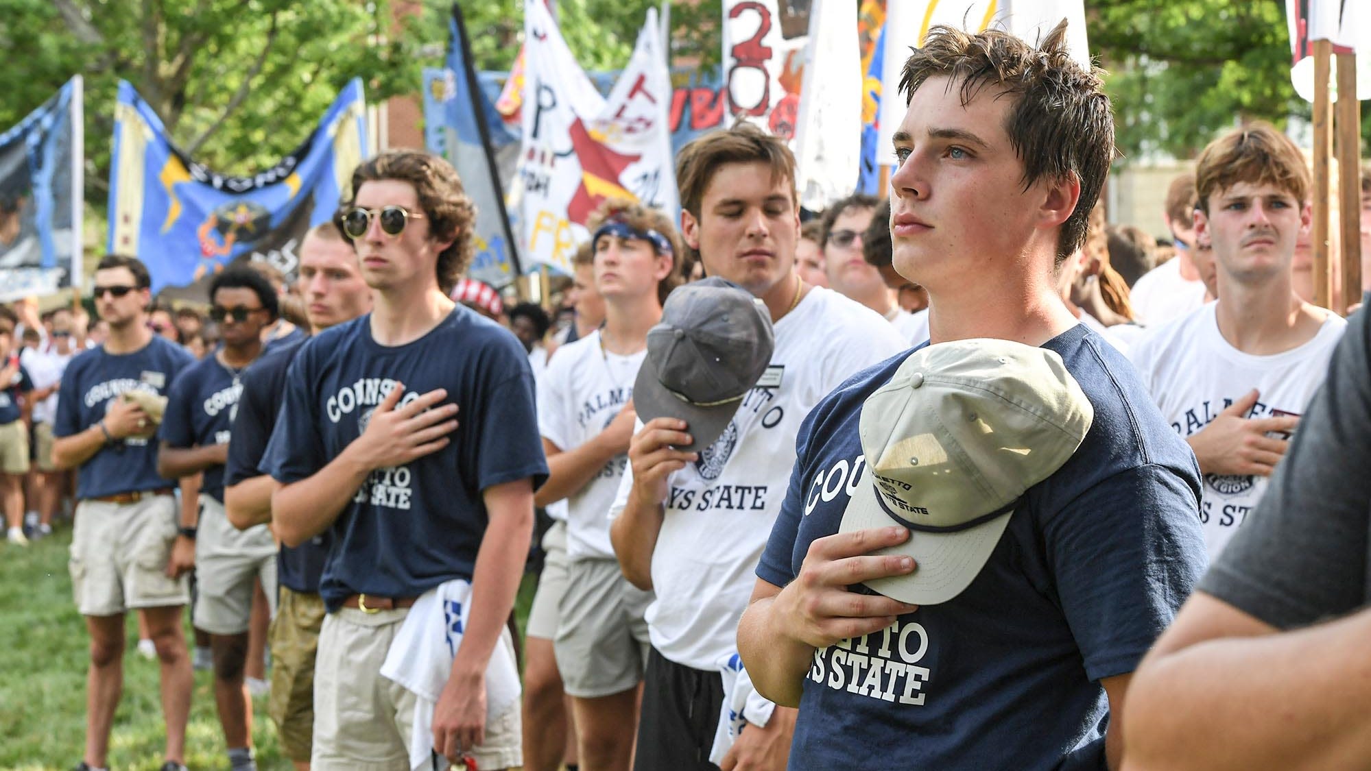 Photos: Rising senior's at Palmetto Boys State camp learn government and politics at AU