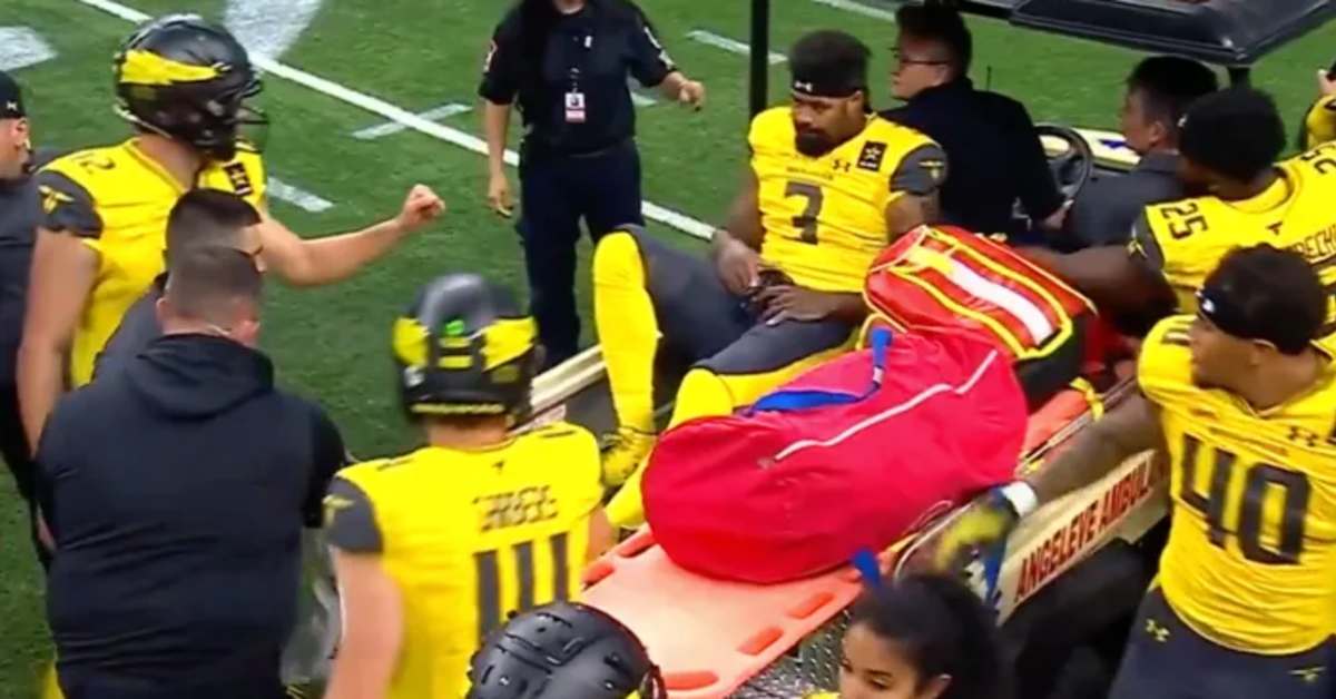 Giants Ex Makes 'Incredible Catch' - Then Carted Off In UFL Game