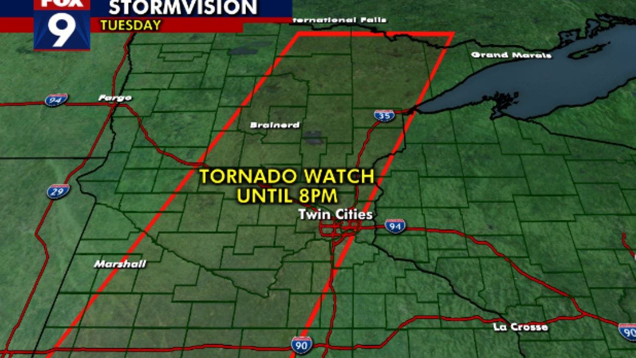 MN weather live tracker: Tornado reported in northern MN