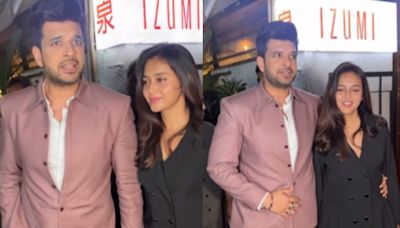 Karan Kundrra Holds Tejasswi Prakash Close On Date Night In First Appearance Amid Breakup Rumours | Watch - News18