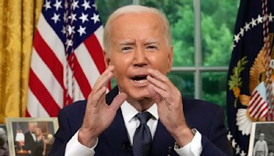 In prime-time address, Biden asks Americans to reject political violence and 'cool it down'