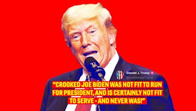 Raging Trump Reacts to Biden Bow-Out: ‘Crooked Biden Was Not Fit to Run’