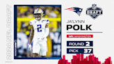 Patriots select WR Ja'Lynn Polk with No. 37 pick in 2024 NFL draft