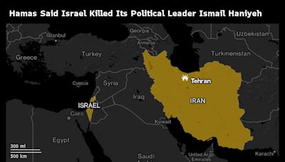 哈马斯称以色列空袭德黑兰 杀死其政治领袖哈尼亚