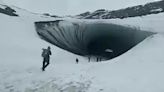 Ushuaia: un turista brasileño murió aplastado por un trozo de hielo que se desprendió en una cueva