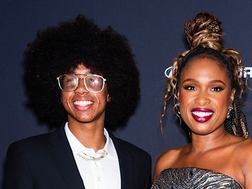 Jennifer Hudson's teenage son David towers over her in new photo as he celebrates 15th birthday