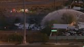 Brush fire closes Broadway Road in south Phoenix