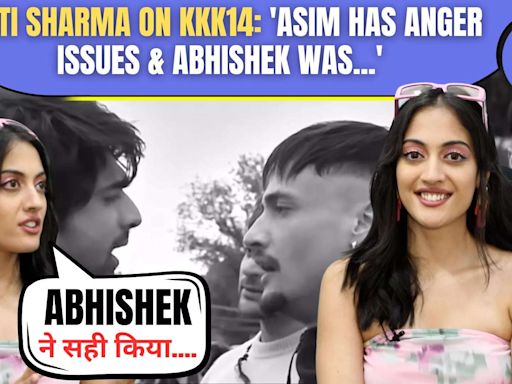 Aditi Sharma on KKK 14, Getting Bitten By...Scorpion, Her Fitness & Asim Riaz-Abhishek Kumar Fight | TV - Times of India...