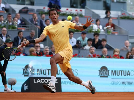 Tennis: Rublew und Auger-Aliassime in Madrid im Finale