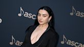 Charli XCX Dons Plunging Mugler Bodysuit and Velvet Wrap Skirt for ASCAP Pop Music Awards 2024