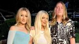 Tori Spelling's Son Liam and Daughter Stella Tower Over Her in Homecoming Photo: 'Proud to Be Their Mom'