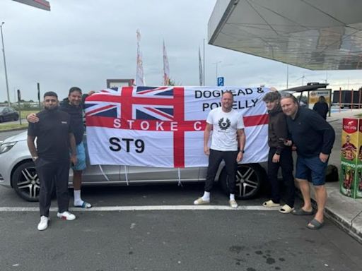 England fans make epic 500-mile Düsseldorf taxi trip after flight is cancelled | ITV News