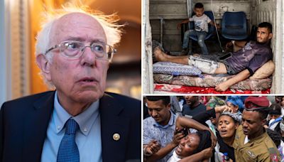 Bernie Sanders accuses Israel of breaking ‘international law’ in war against the ‘entire Palestinian people’